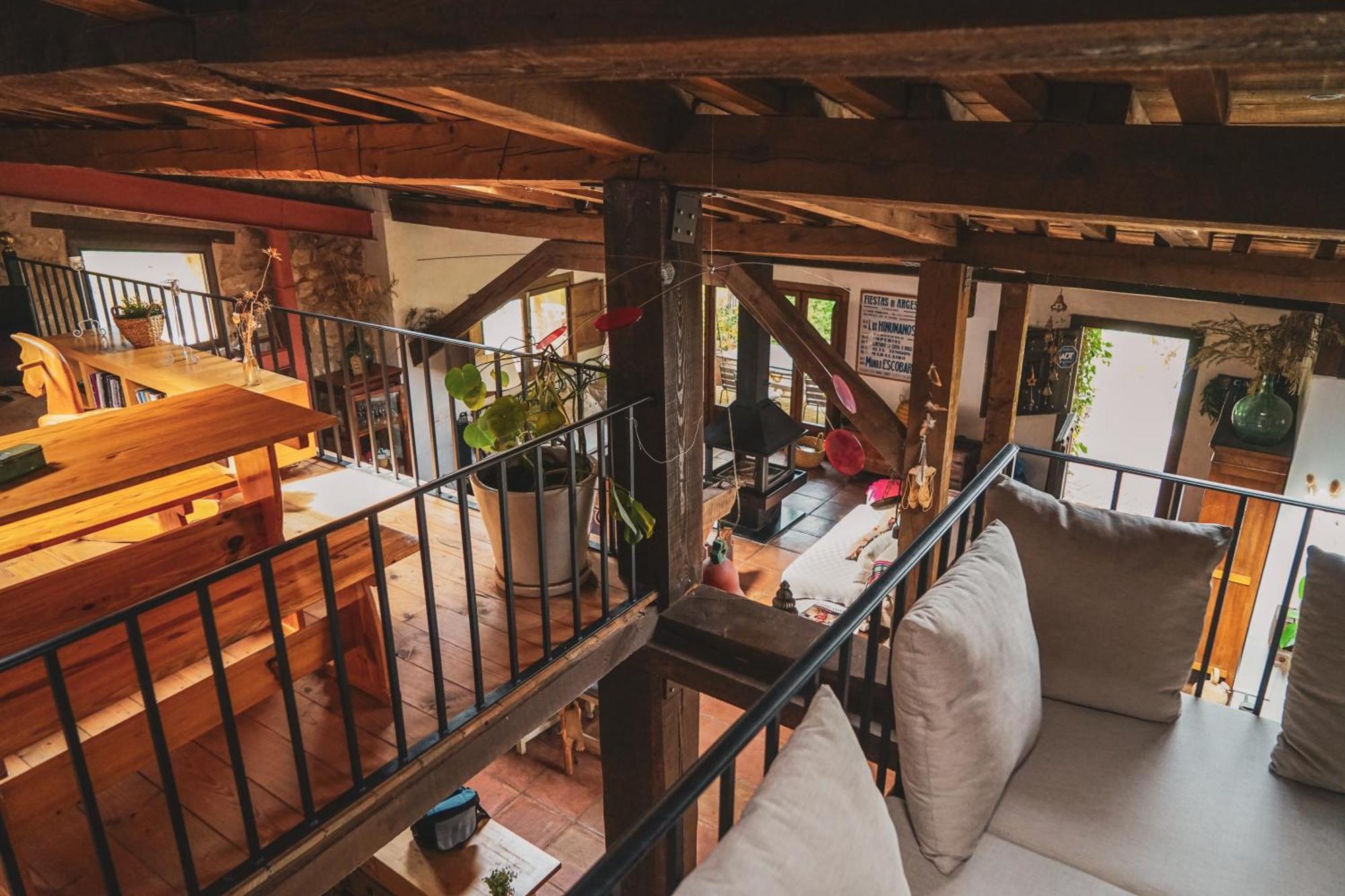 Casa Corazon De Piedra En El Rio Dulce Pensionat Aragosa Eksteriør billede