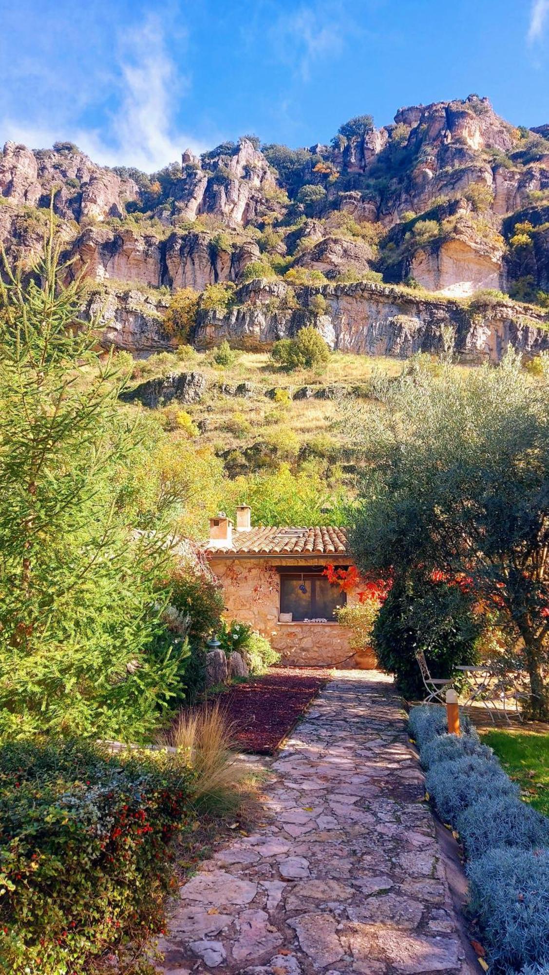 Casa Corazon De Piedra En El Rio Dulce Pensionat Aragosa Eksteriør billede