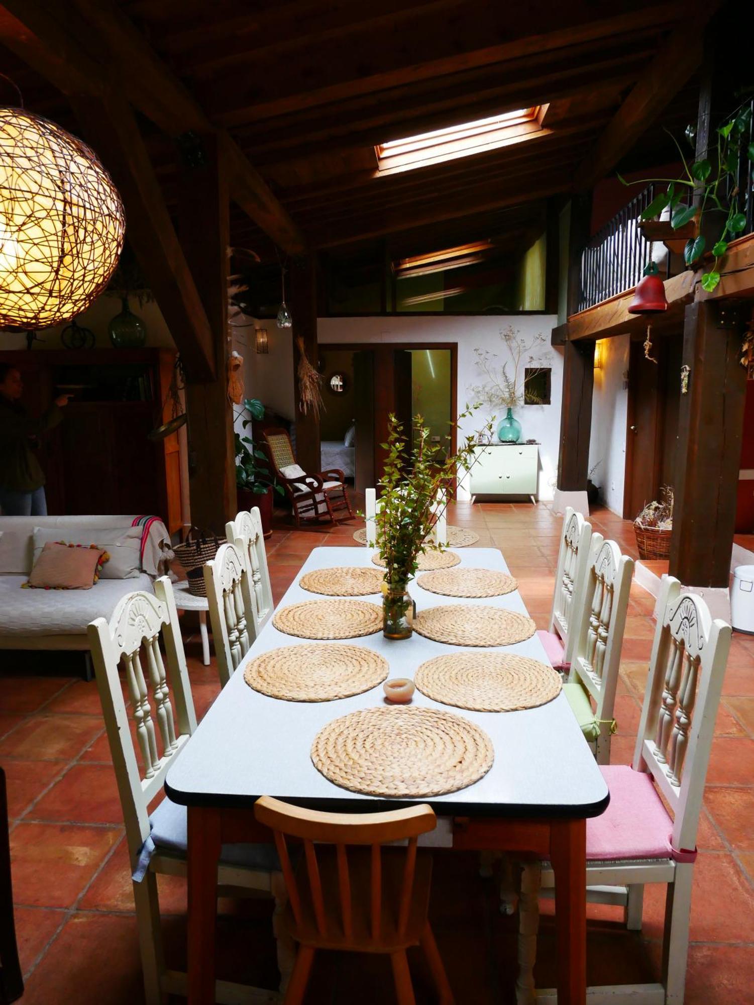 Casa Corazon De Piedra En El Rio Dulce Pensionat Aragosa Eksteriør billede