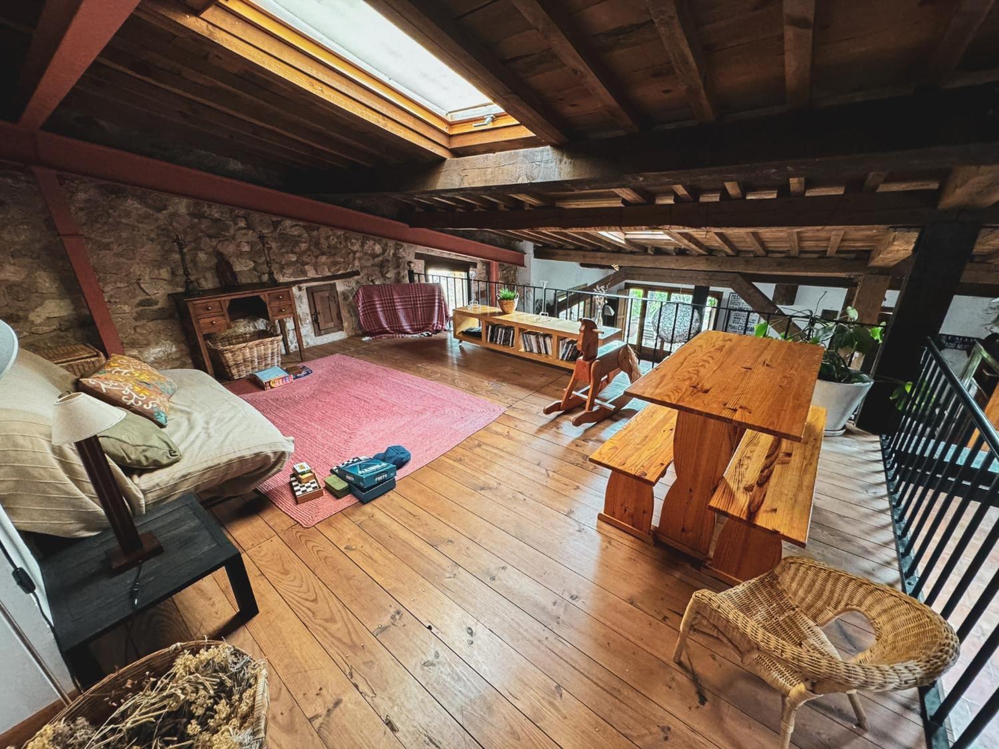Casa Corazon De Piedra En El Rio Dulce Pensionat Aragosa Eksteriør billede
